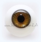 Kristallglas Puppenaugen 24mm